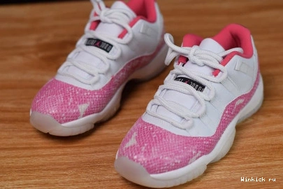 PINK (W) RUST - 11 SNAKE RETRO LOW JORDAN 0824